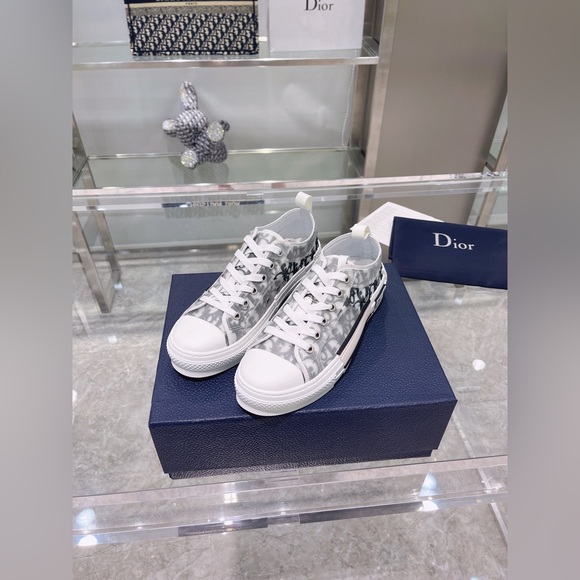 Christian Dior B23 Low Top Logo Oblique - Picture 1 of 9